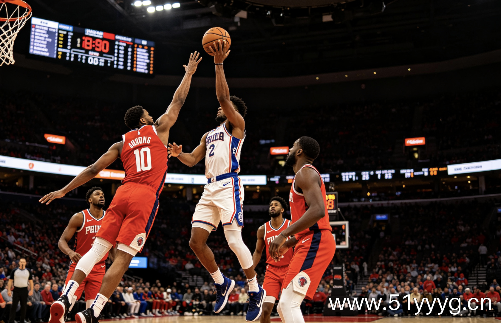 NBA三分投篮精彩瞬间